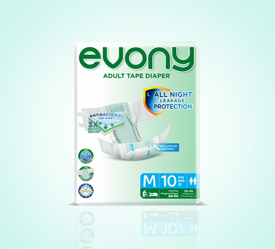 Evony Adult Diaper - 10 pcs